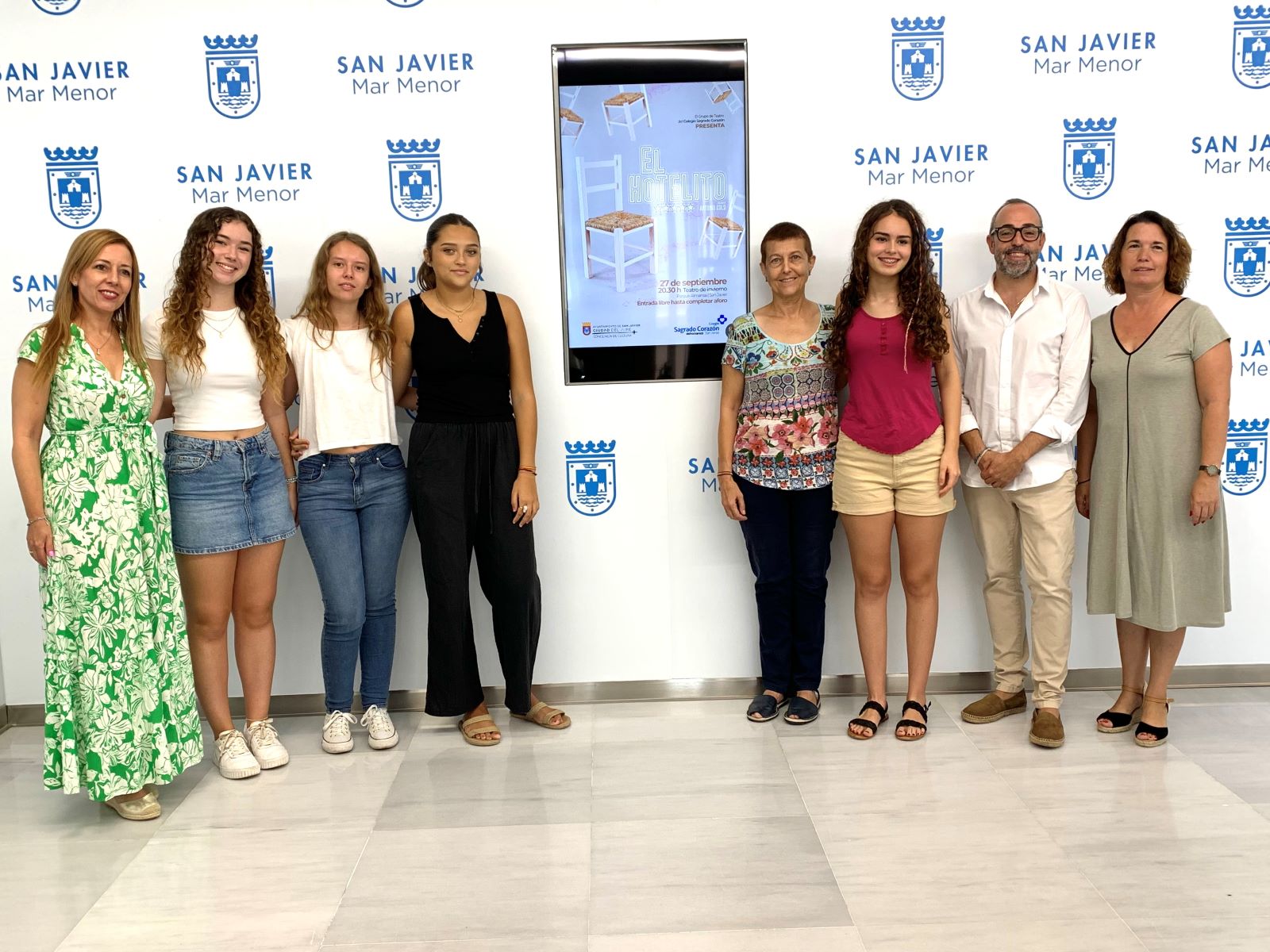 El grupo de teatro del colegio Sagrado Corazón llevará 